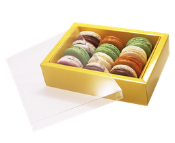 [3534*87*32*10] MACARON souple jaune 32