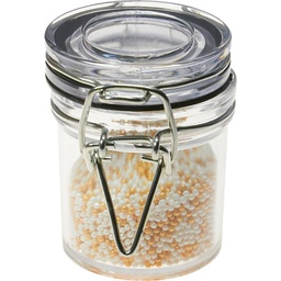 [SO*BU60000] JAR round with metal closure